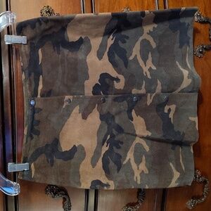 Nine West Genuine Suede Mini Skirt sz 4